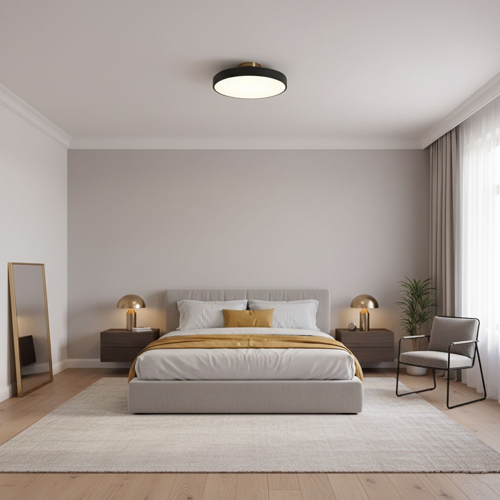 Modern Round Ceiling Light with LED Flush Mount