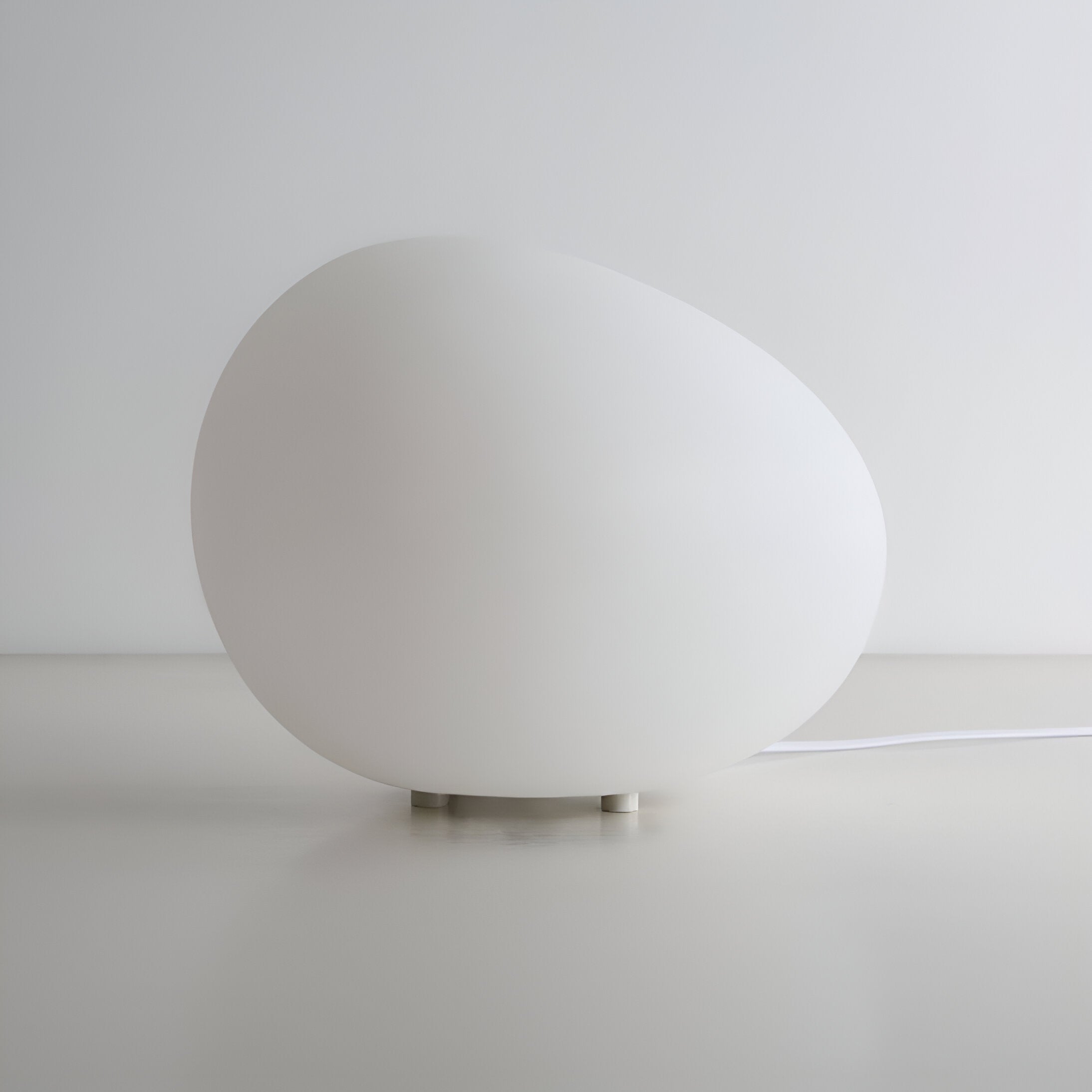 Modern Stone Shape Table Lamp with Soft Glow