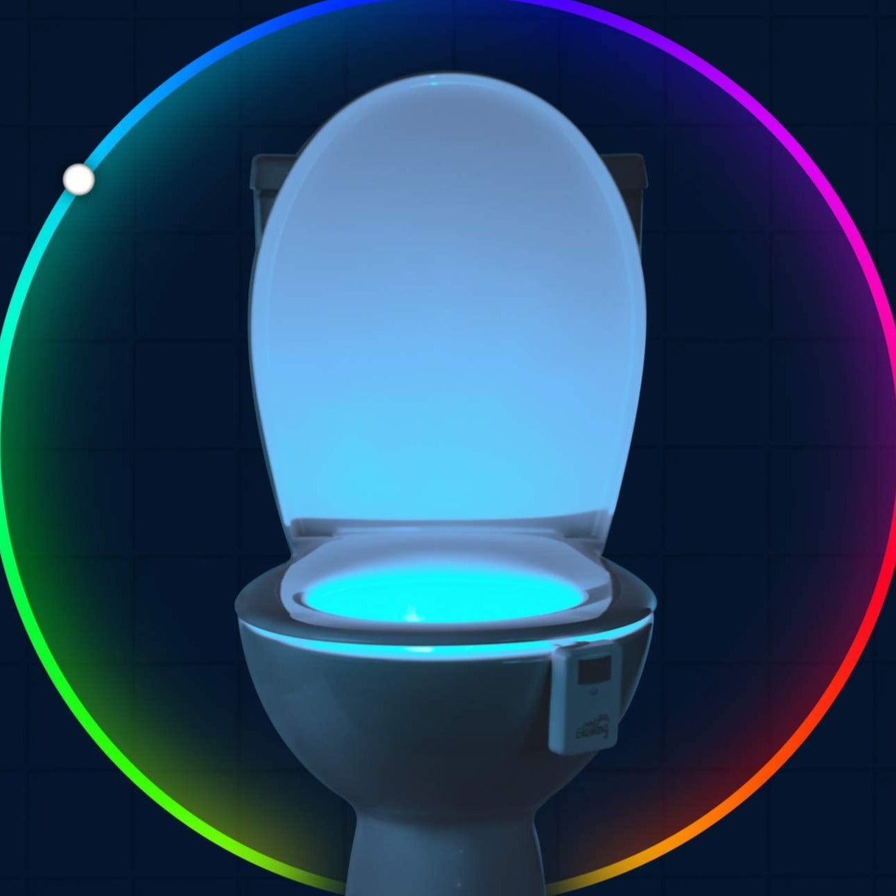 Motion Sensor Night Lamp with LED Toilet Light