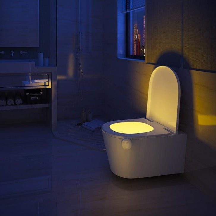Motion Sensor Night Lamp with LED Toilet Light