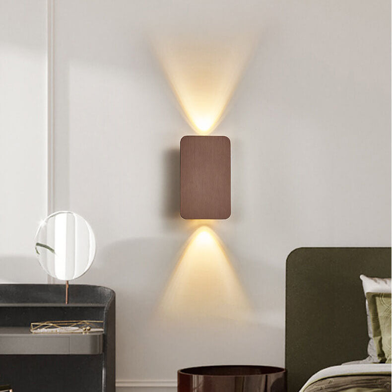 Nordic Aluminium Wall Sconce with Dual Up Down Light