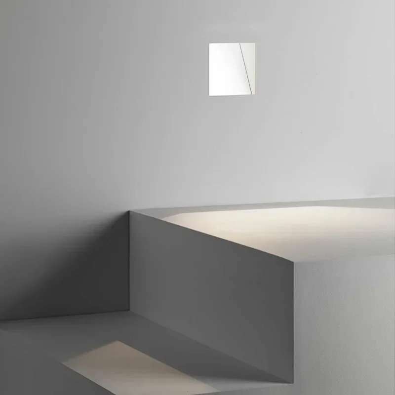 Nordic LED Wall Light with Frameless Panel Design