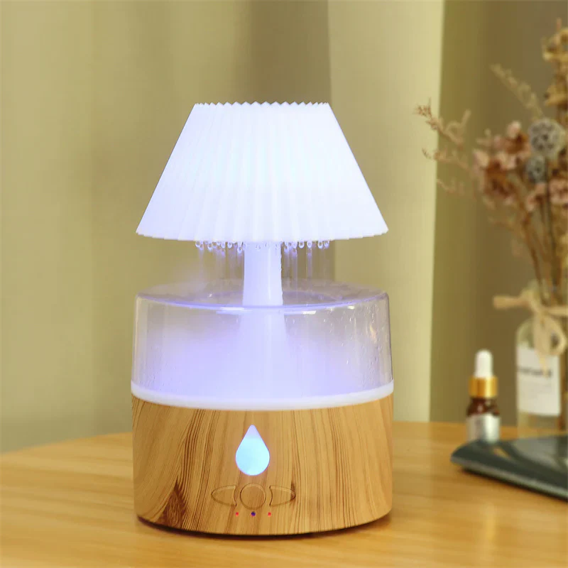 Rain Cloud Night Lamp with Mist Humidifier
