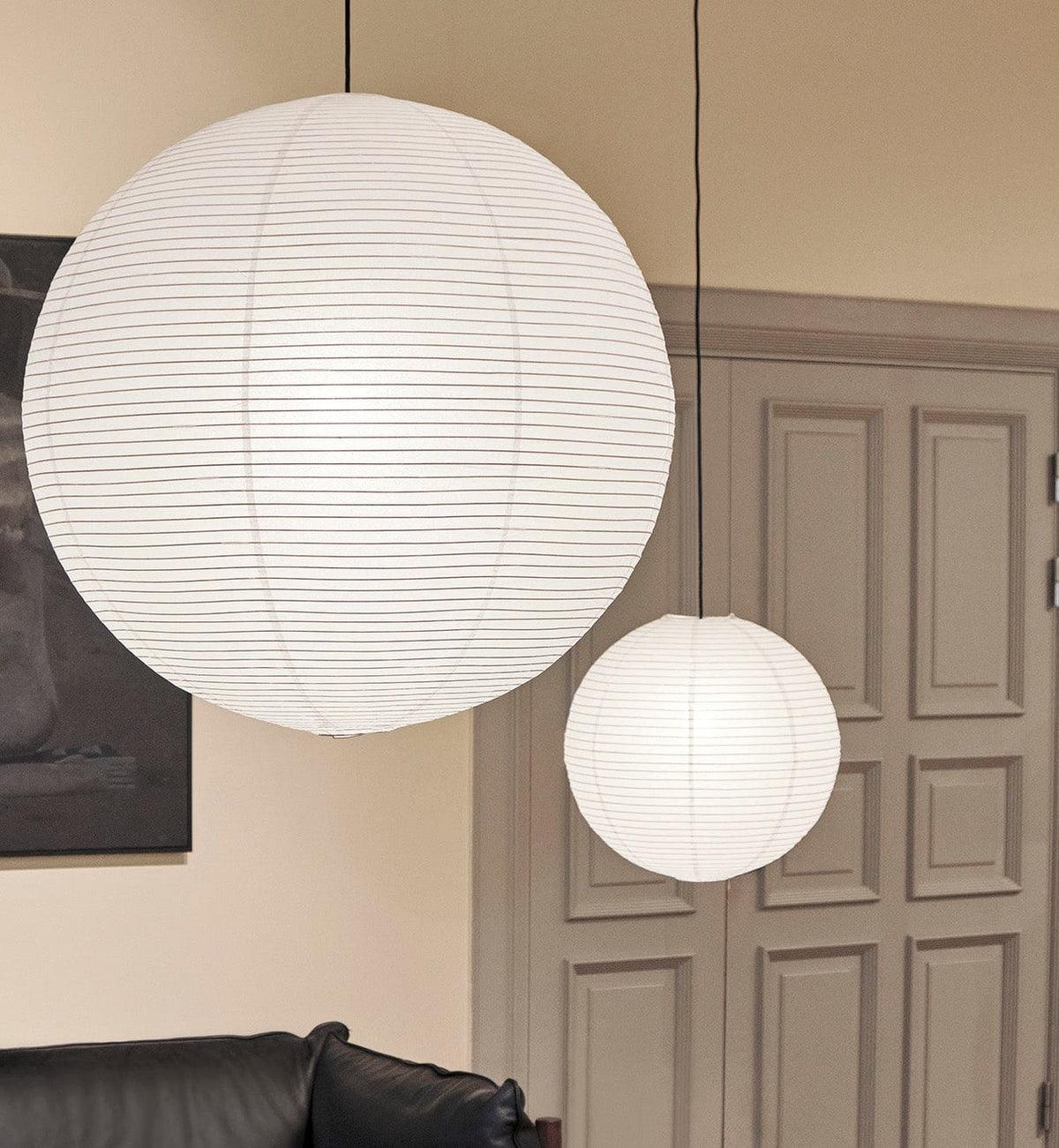 Japanese Washi Globe Pendant Light Shade