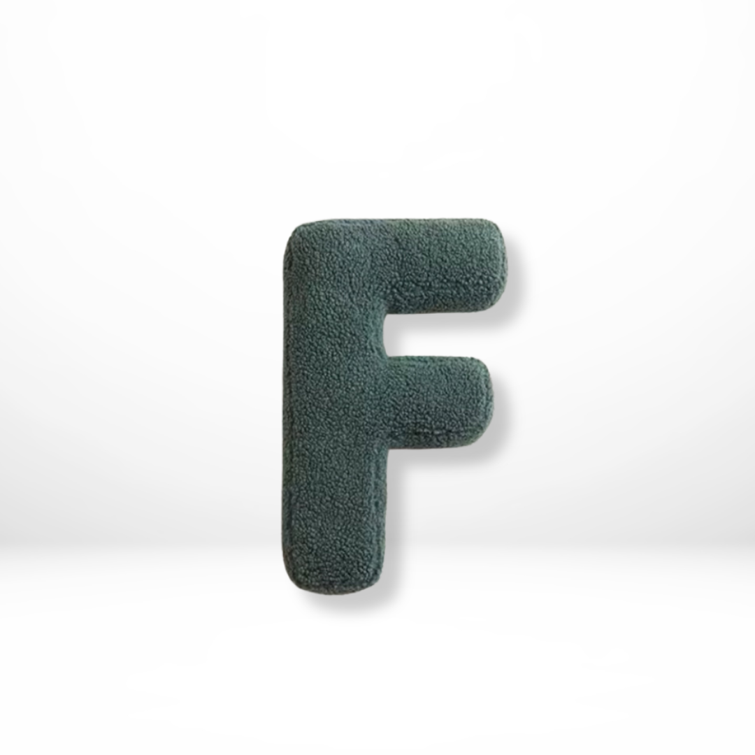 Soft Alphabet Decorative Pillow Cushion
