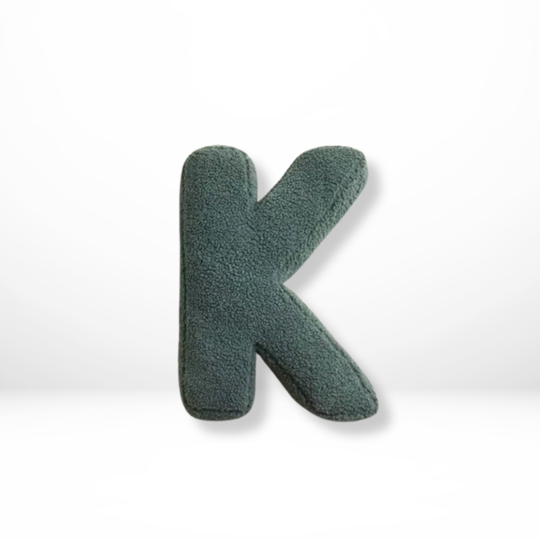 Soft Alphabet Decorative Pillow Cushion