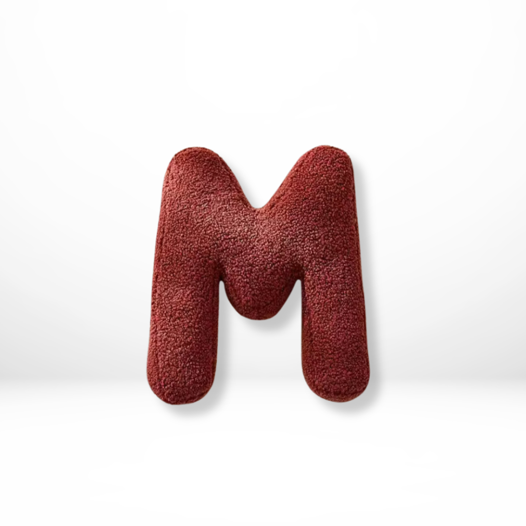 Soft Alphabet Decorative Pillow Cushion