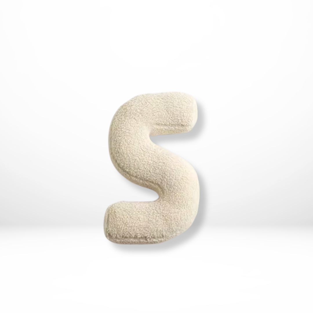 Soft Alphabet Decorative Pillow Cushion