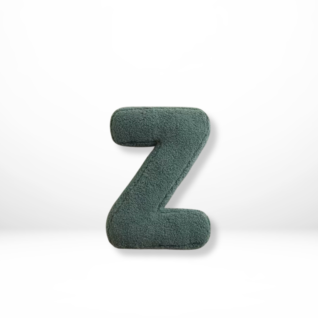 Soft Alphabet Decorative Pillow Cushion
