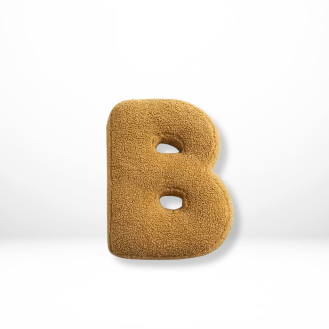 Soft Alphabet Decorative Pillow Cushion