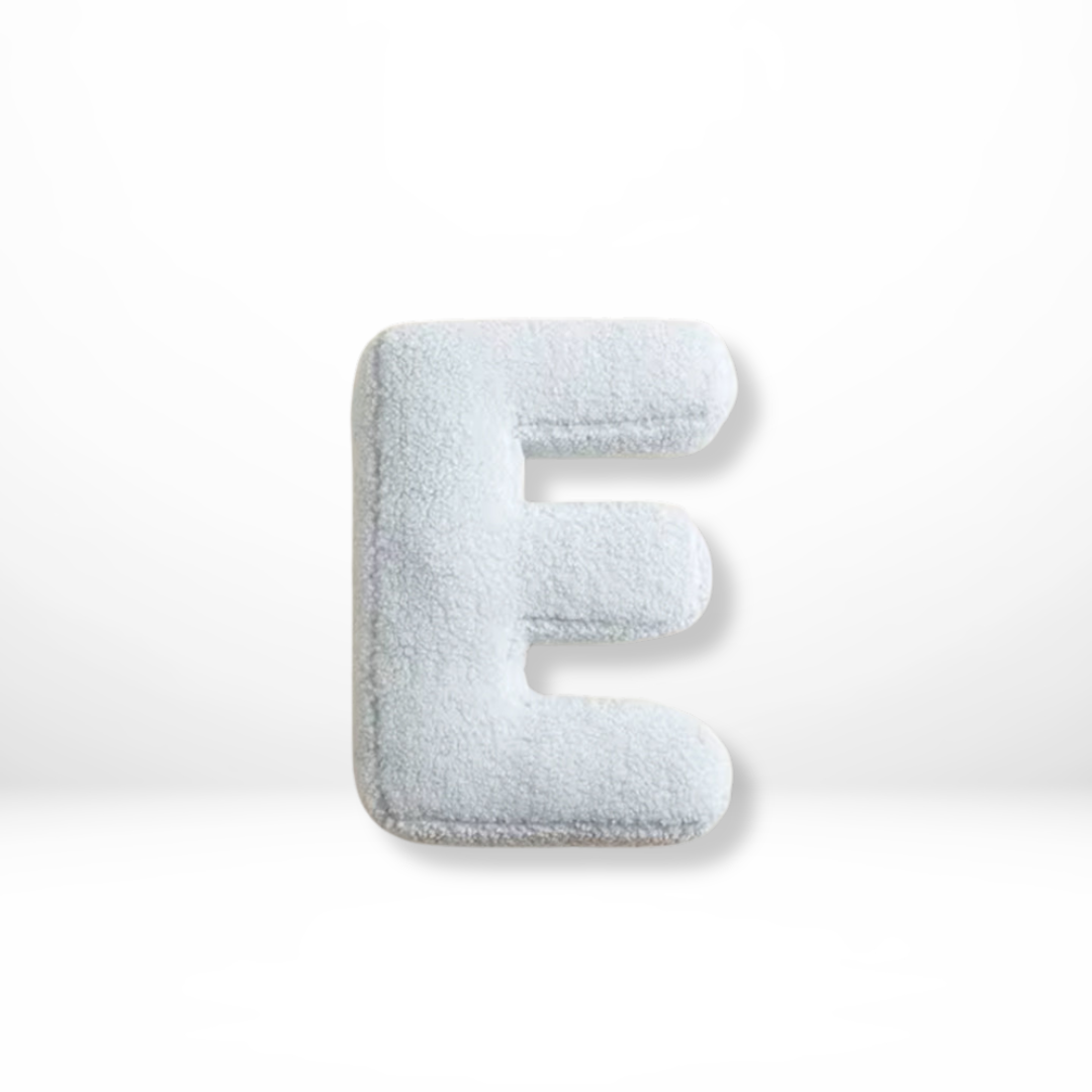 Soft Alphabet Decorative Pillow Cushion