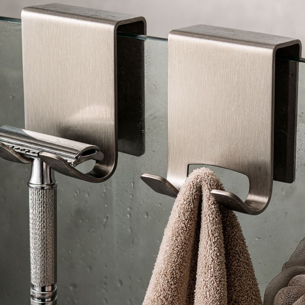 Stainless Steel Shower Door Hook Hanger