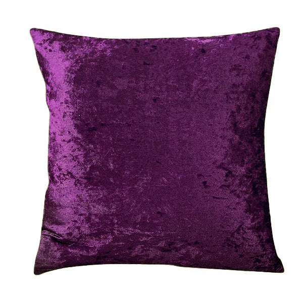 Velvet Decorative Pillow with Soft Shine
