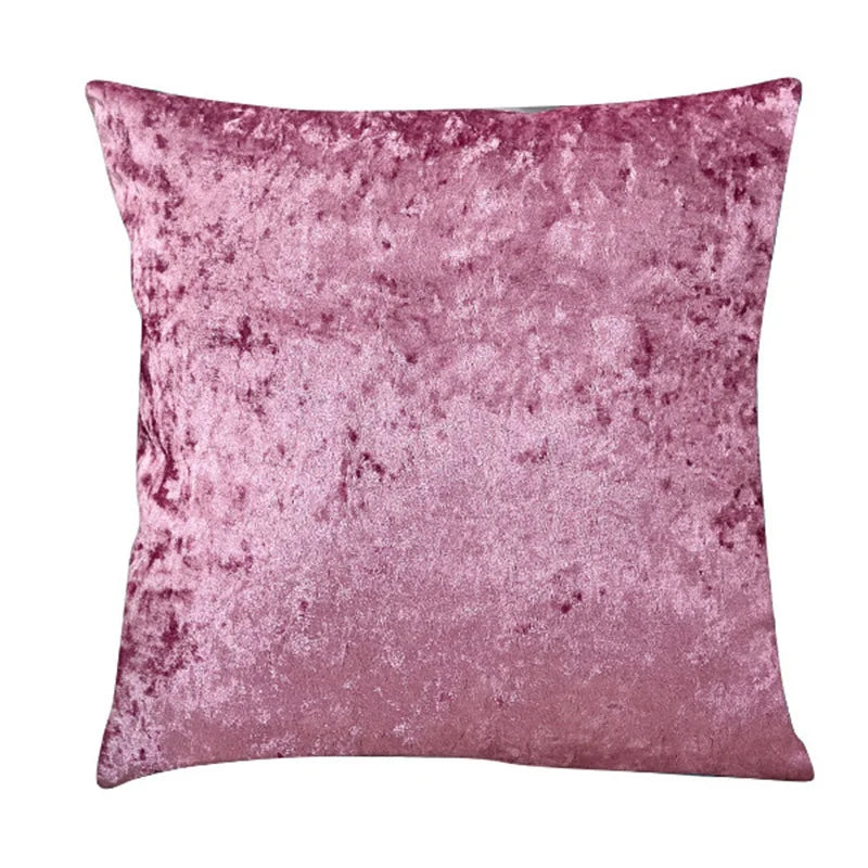 Velvet Decorative Pillow with Soft Shine
