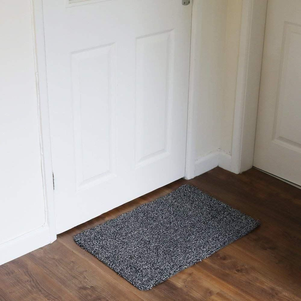 Washable Microfiber Doormat with Grip Base