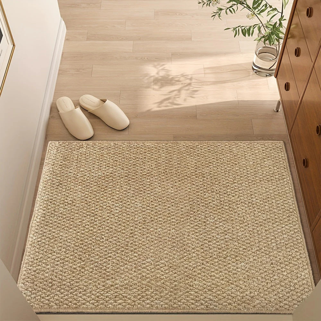 Woven Doormat with Durable Textured Style