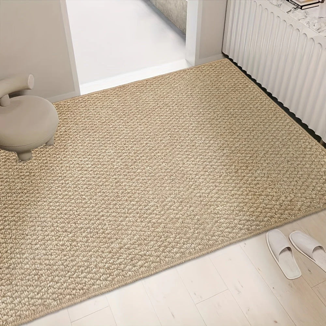 Woven Doormat with Durable Textured Style
