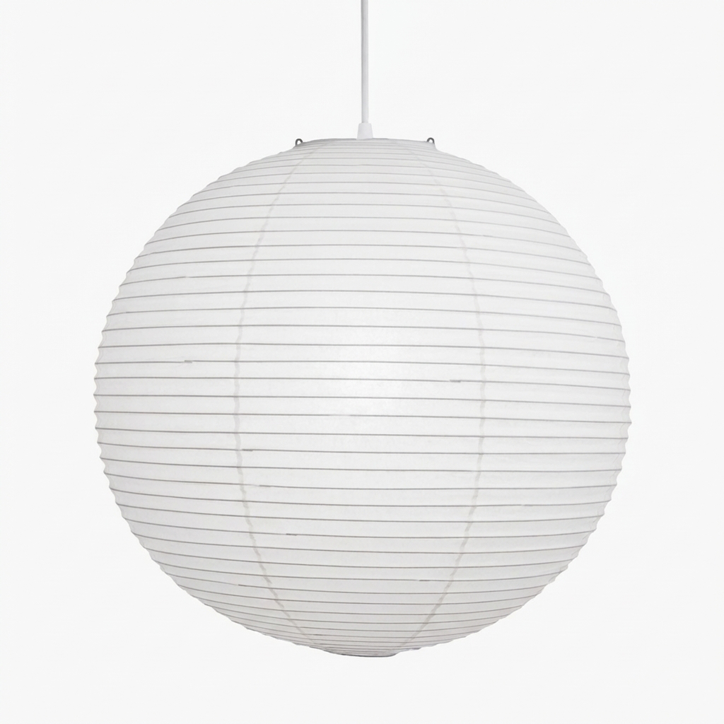 Japanese Washi Globe Pendant Light Shade